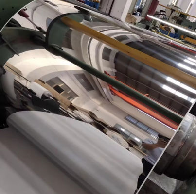 ราคาผู้ผลิต Sus430 0.4mm Ss Coils BA Finish Cold Roll Aisi 430 BA กระจกสแตนเลส